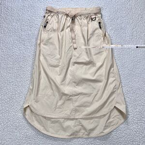 Adidas Adventure Midi Skirt Women’s‎ 10 Beige Utility Outdoor Techwear Gorpcore